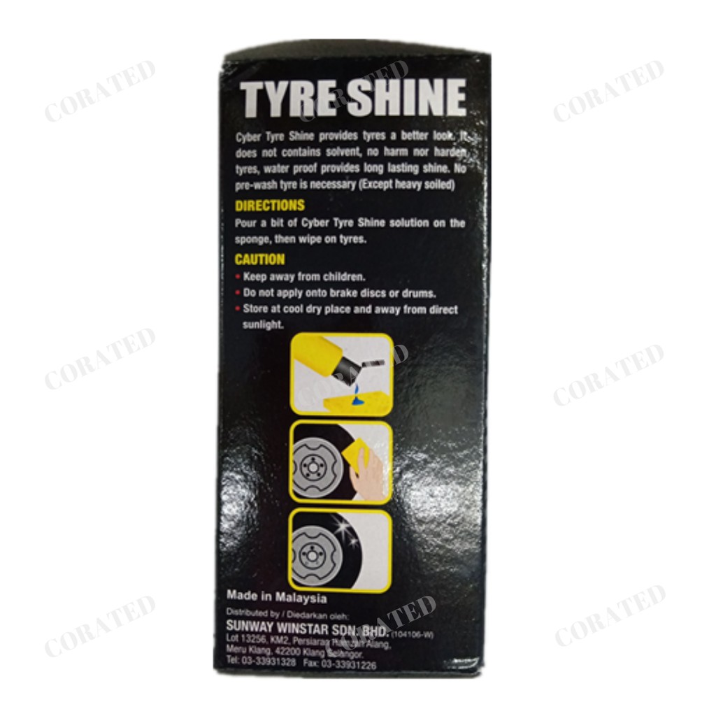 Corated Cyber Type Shine 150ml Shopee Malaysia