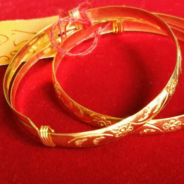 Gelang Budak Emas 916 Gold Baby Bangle