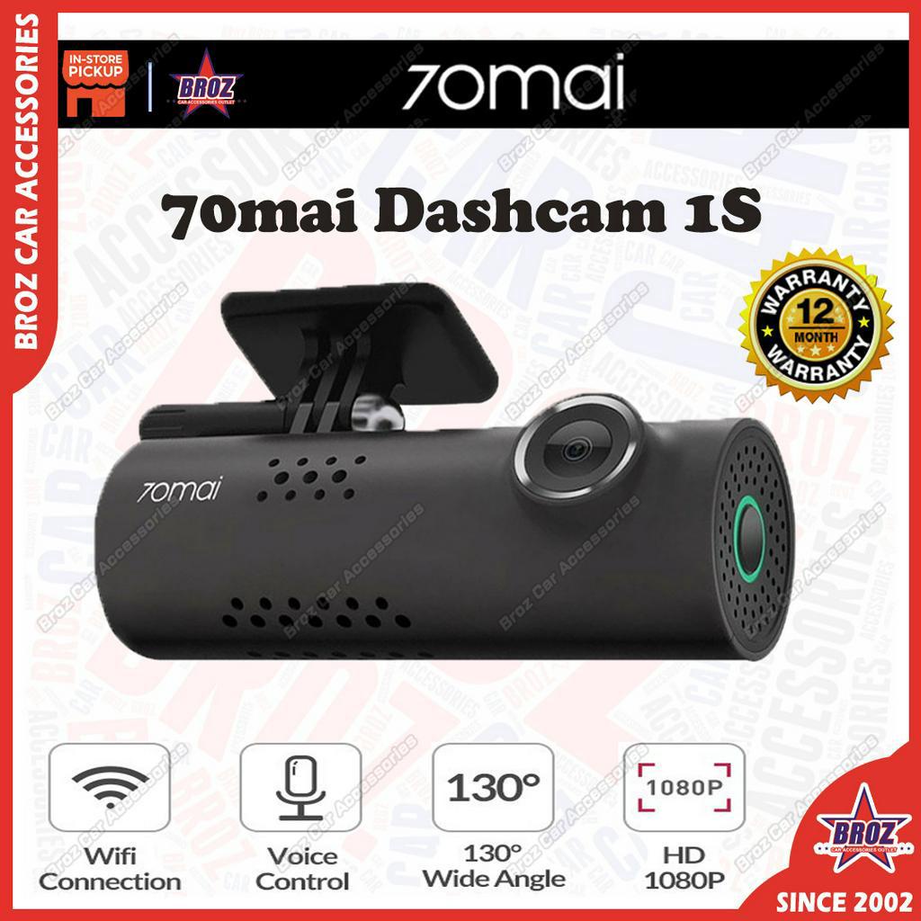 [Installation Available] 70mai Car Recorder Dashcam 1S 1080p HD Video 130 FOV Kereta Car Camera Record