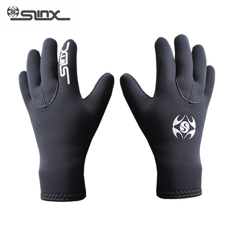 Download Men's Accessories Winter Cycling Walking Fishing Wet Warm 3mm Thick New Black Neoprene Gloves ...