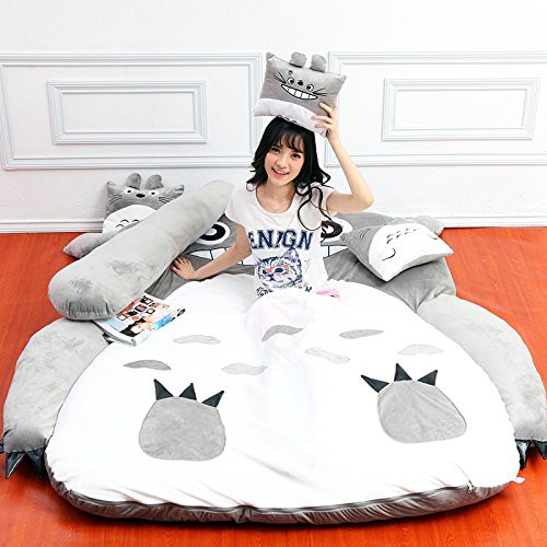 Stitch Totoro Sleeping Bag Cartoon Bed Mattress Sofa Sleeping