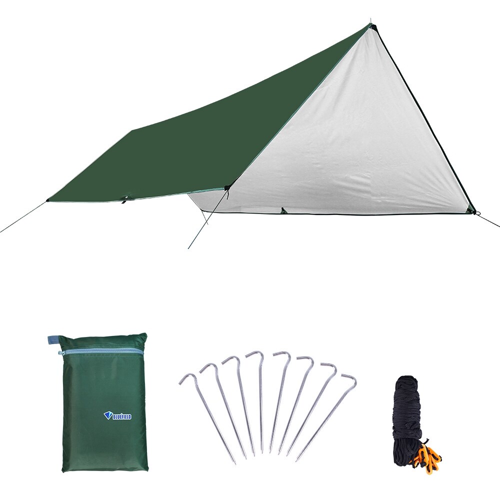 300*600cm Roof Top Rain Canopy Camping Waterproof Large Awning Tarp for Tent (3x6m 3x5m 3x4m) Waterproof UVproof PU2000m