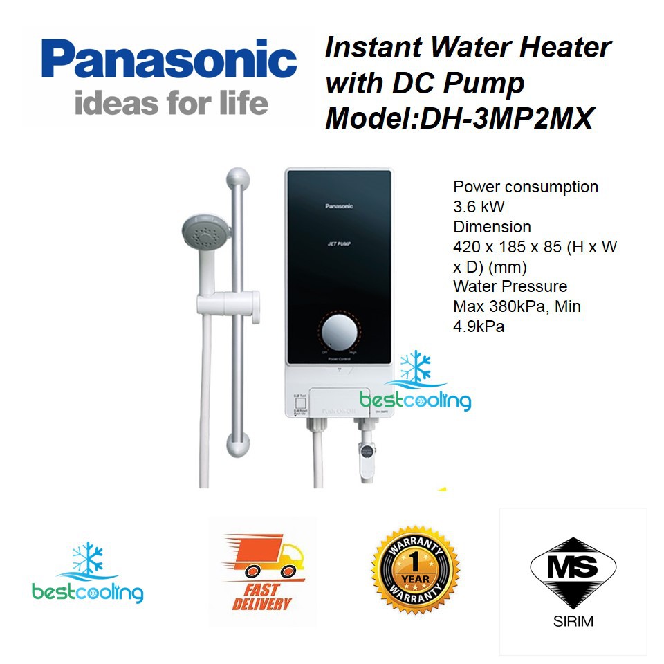 Panasonic Water Heater (Jet Pump) DH3MP2MX Shopee Malaysia