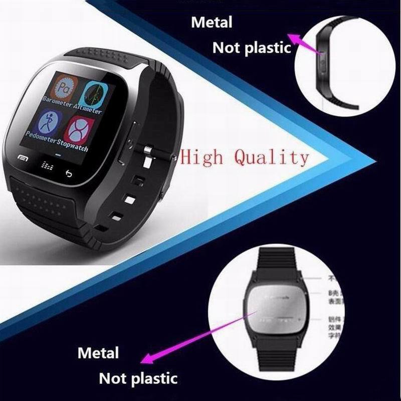 mate wrist waterproof bluetooth smart watch for android htc samsung iphone ios