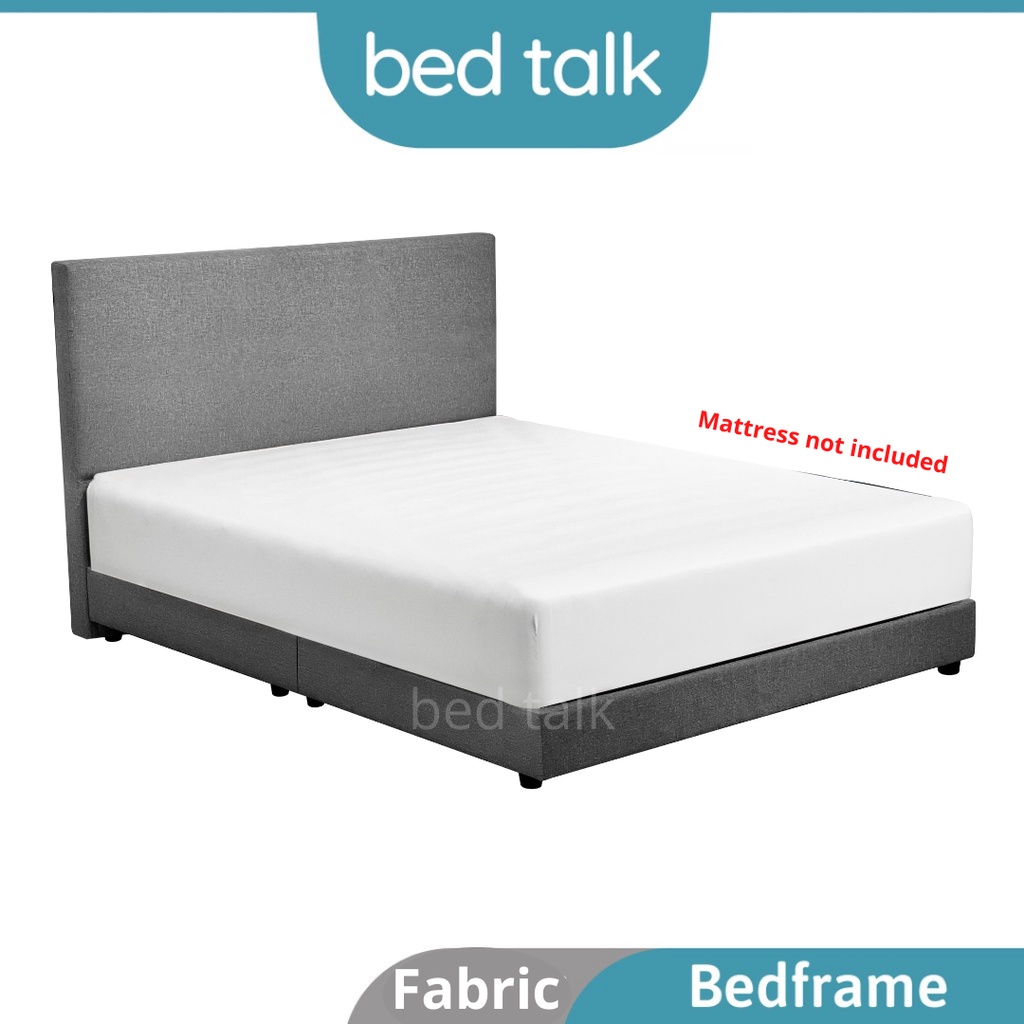 BEDTALK Lavilio Bedframe / Bed Furniture / Leather Bedframe / Rangka Katil