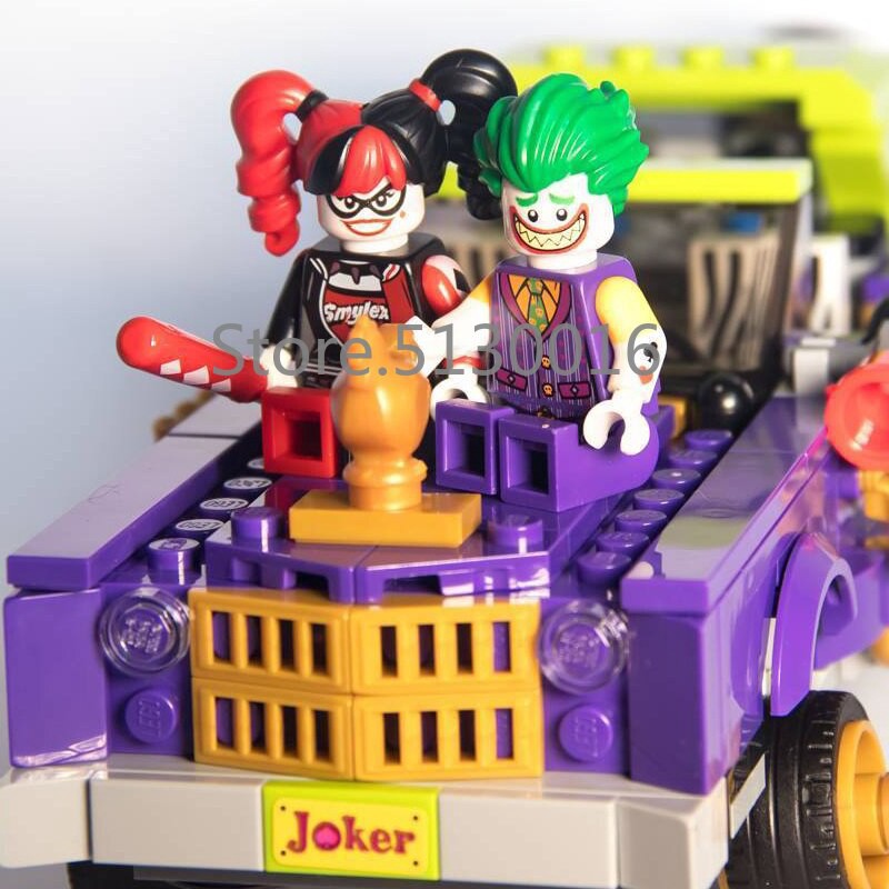 joker car lego