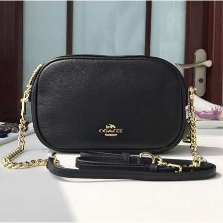 coach small sling bag black