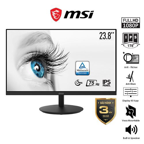 Msi MP242 Pro IPS-Full Border-75hz New Display - Cheap Price | Shopee ...