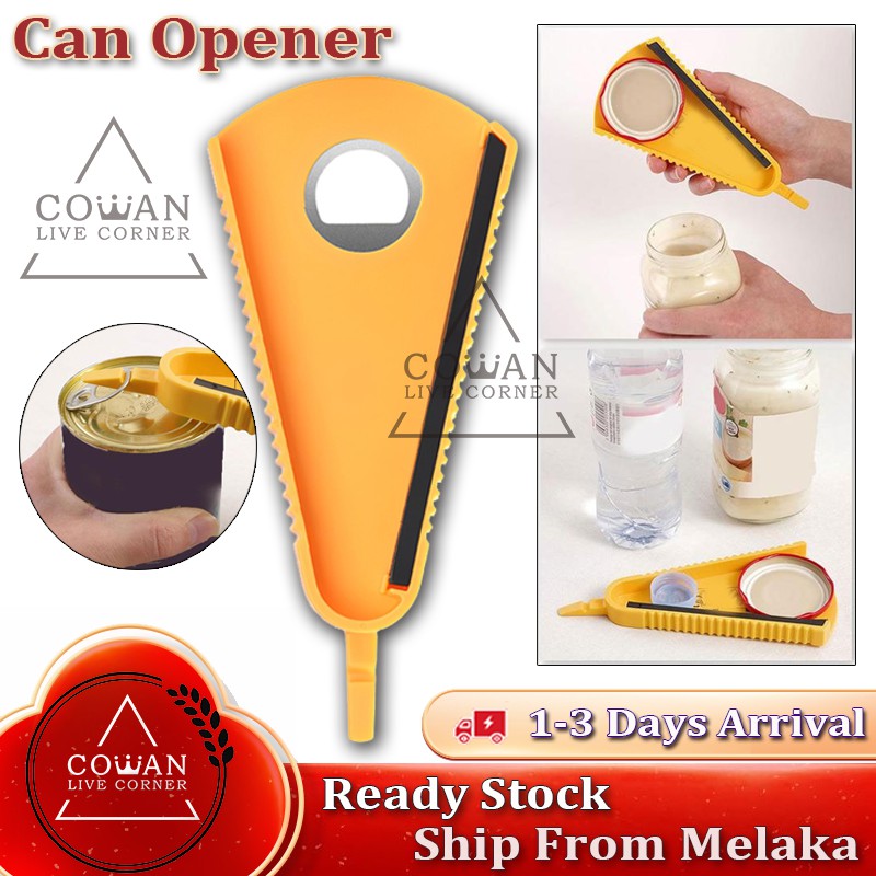 1Pcs Creative Multi-function Bottle Opener Jar Opener Off Bottle Twist Grip Opener Quick Everyday Use Easy Opening Lid