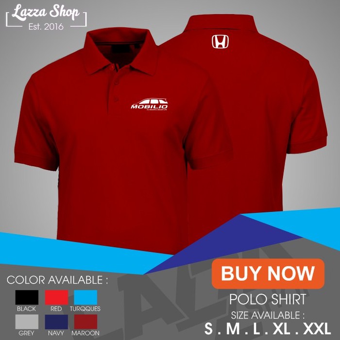 Poloshirt Polo Shirt Honda Mobilio Best Quality Mugen Shop Shopee