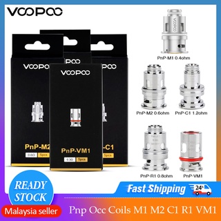 VOOPOO Vinci Occ Coil Pnp Occ Coils R2 M2  VM1 C1 R1 VM3 5pcs / box VM4 VM5 VM6 R2 现货接批发