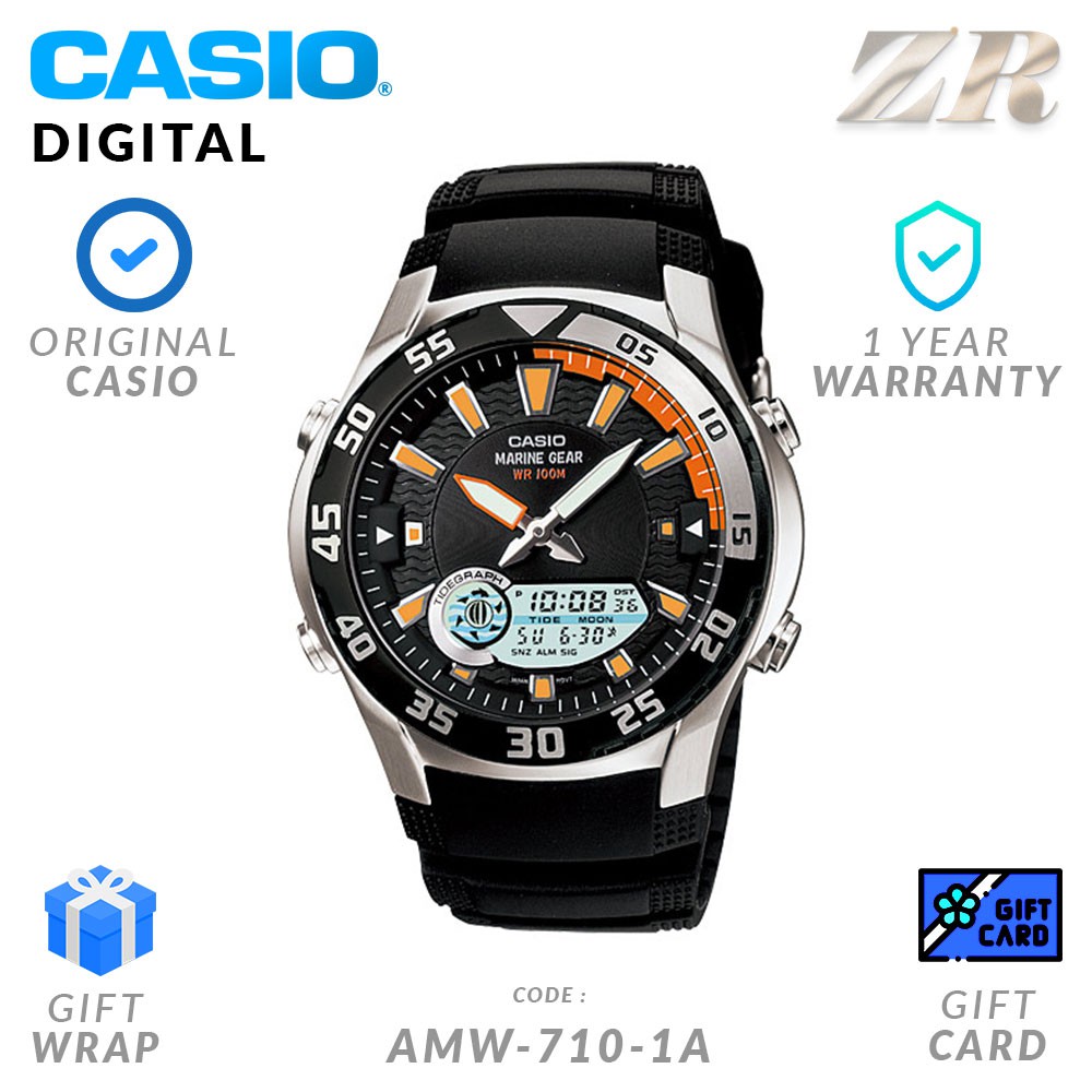 casio marine gear wr100m