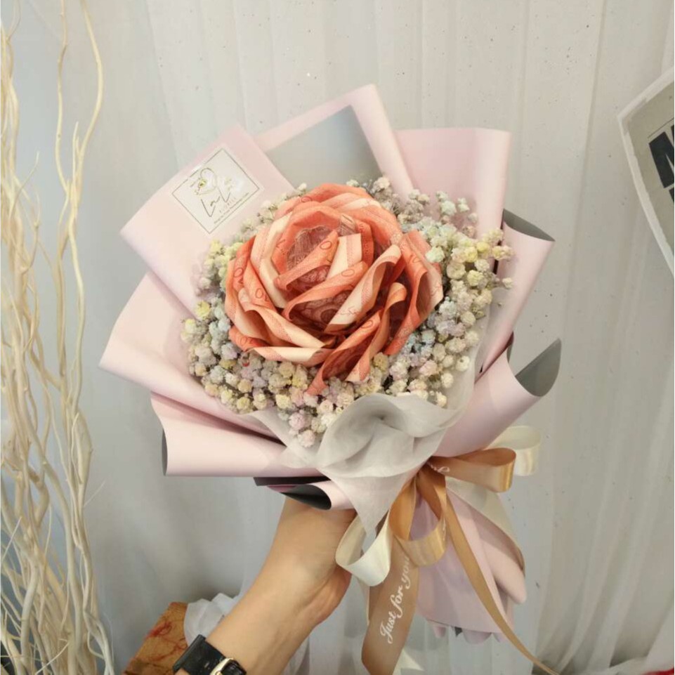 S Money Flower Rm10 X 10 Baby Breath Bouquet 山茶钱花 Rm10 X 10 满天星花束 Shopee Malaysia