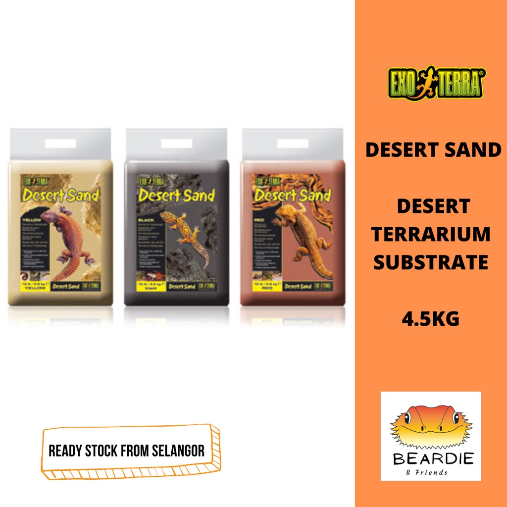EXO TERRA DESERT SAND / DESERT TERRARIUM SUBSTRATE 4.5KG (PT3101/PT3103
