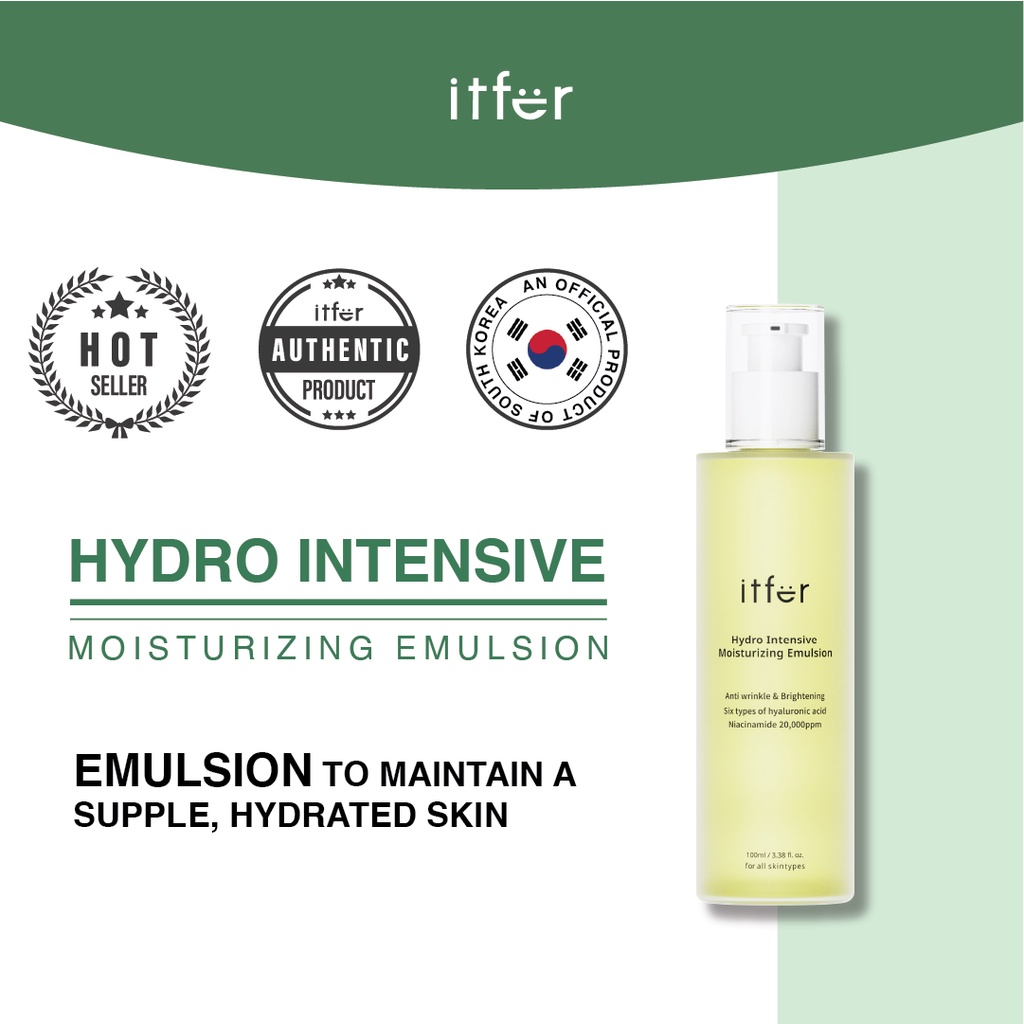 Itfer Hydro Intensive Moisturizing Emulsion (100ml) Shopee Malaysia