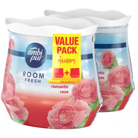 ( Value Pack 180gx2 ) Ambi Pur Gel Air Freshener Room Fresh  ( lhmall )