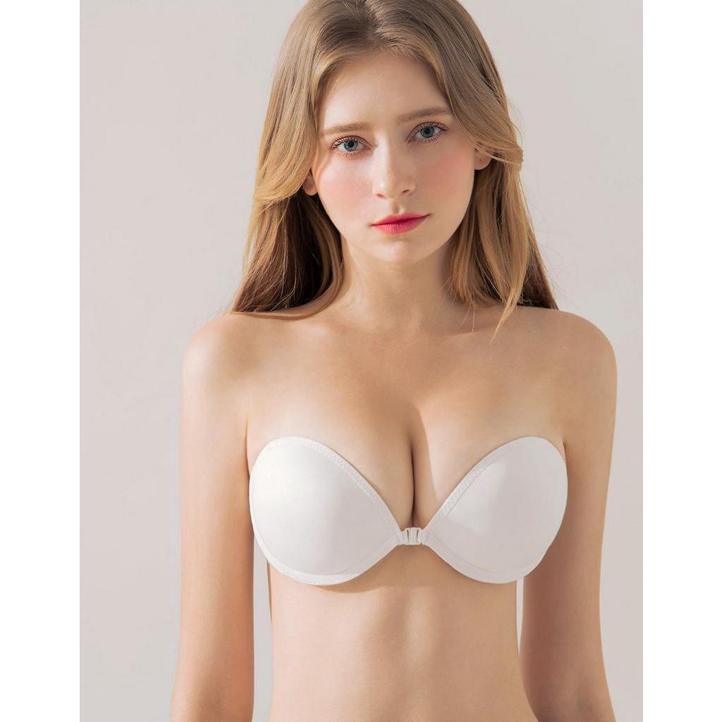 Air Space Sexy Push Up Strapless Bra White Shopee Malaysia