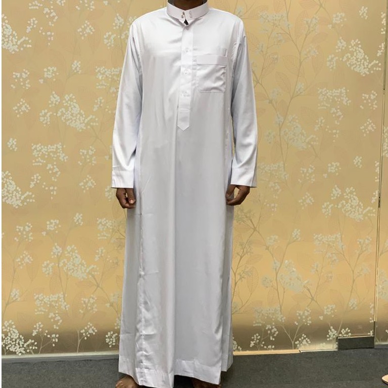 Jubah Putih Lelaki Dewasa Al Noor Ready Stock Shopee Malaysia