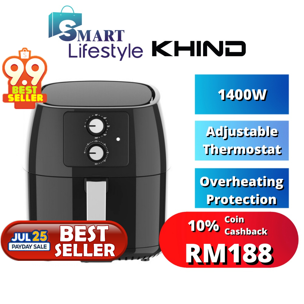 KHIND ARF45 AIR FRYER ARF 45 Everyone can Fry Healthy Air Fryer ARF45