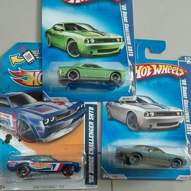 hot wheels 08 dodge challenger srt8 | Shopee Malaysia