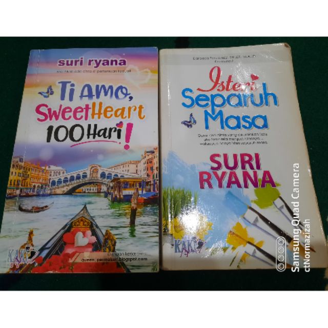 Novel Terpakai Kombo Suri Ryana Shopee Malaysia
