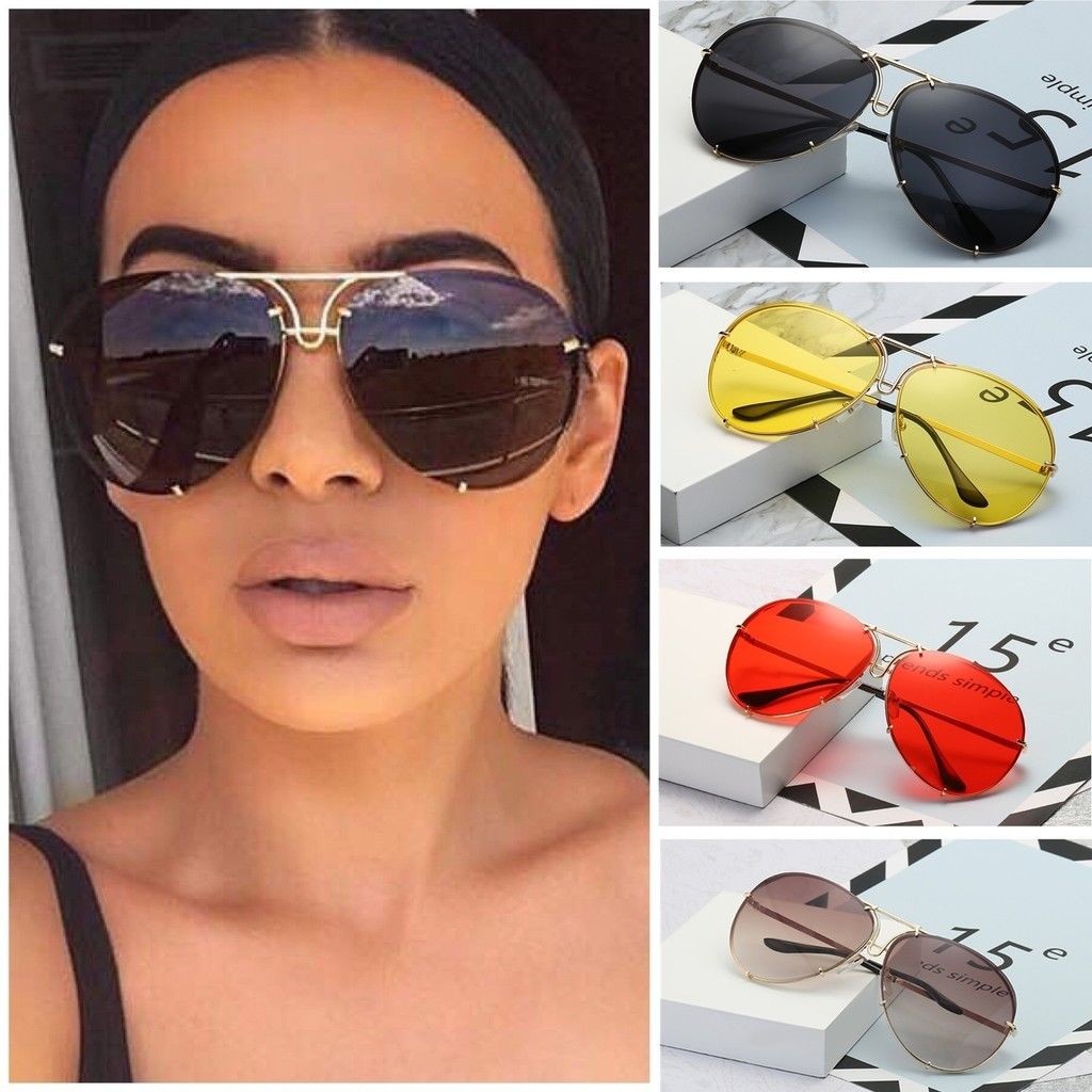 large oversized aviator sunglasses