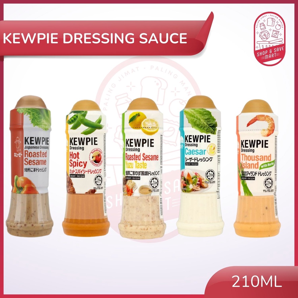 Kewpie Dressing Sauce All Flavor 210ml (Flavor Roasted Sesame
