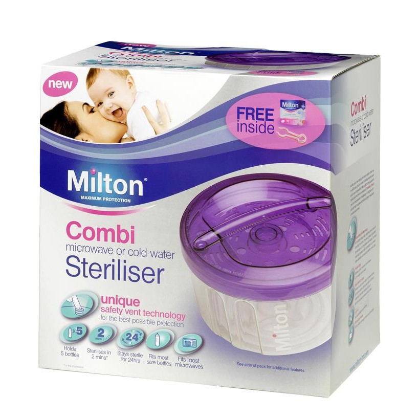 milton combination steriliser