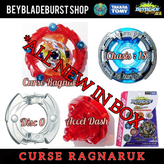 Curse Ragnaruk Beyblade Takara Tomy Random Booster Vol 20 | Shopee Malaysia