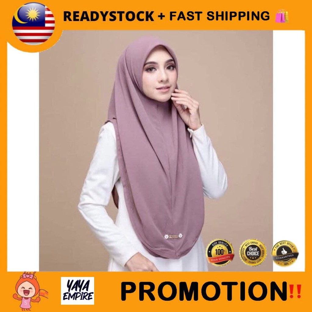 (CLEAR STOCK) Bawal Taya Bead Bidang 45 Tudung Faezah Elai Promosi ...