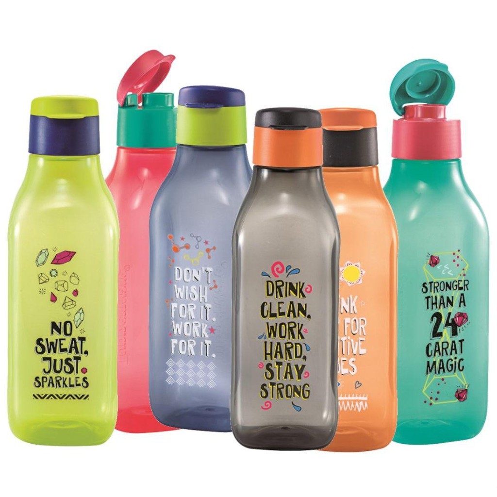 BOTOL AIR BPA FREE TUPPERWARE /WATER BOTTLE / BOTOL AIR SEKOLAH / OFFICE/ SCHOOL / WATER DISPENSER