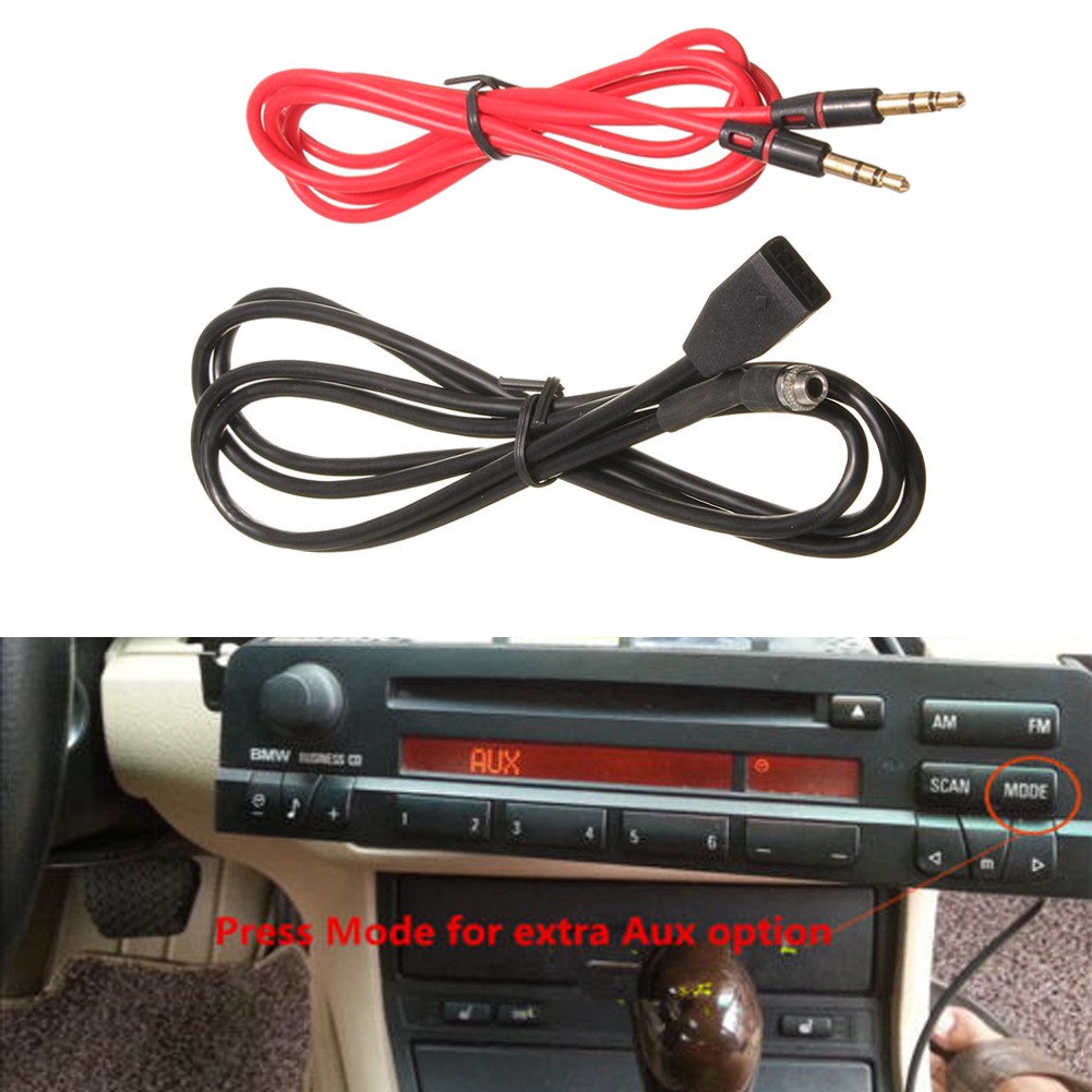 AUX Audio Input Adapter Cable For BMW BM 54 E39 E53 X5 BMW