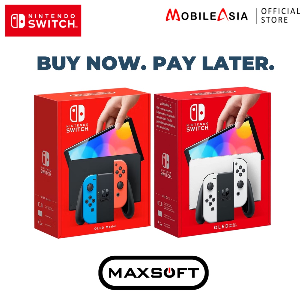 Nintendo Switch OLED Model [1 Year Nintendo Official Warranty Maxsoft