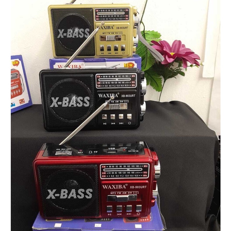 NEW ARRIVAL Waxiba Radio XB-903URT Vintage FM AM SW Portable ...