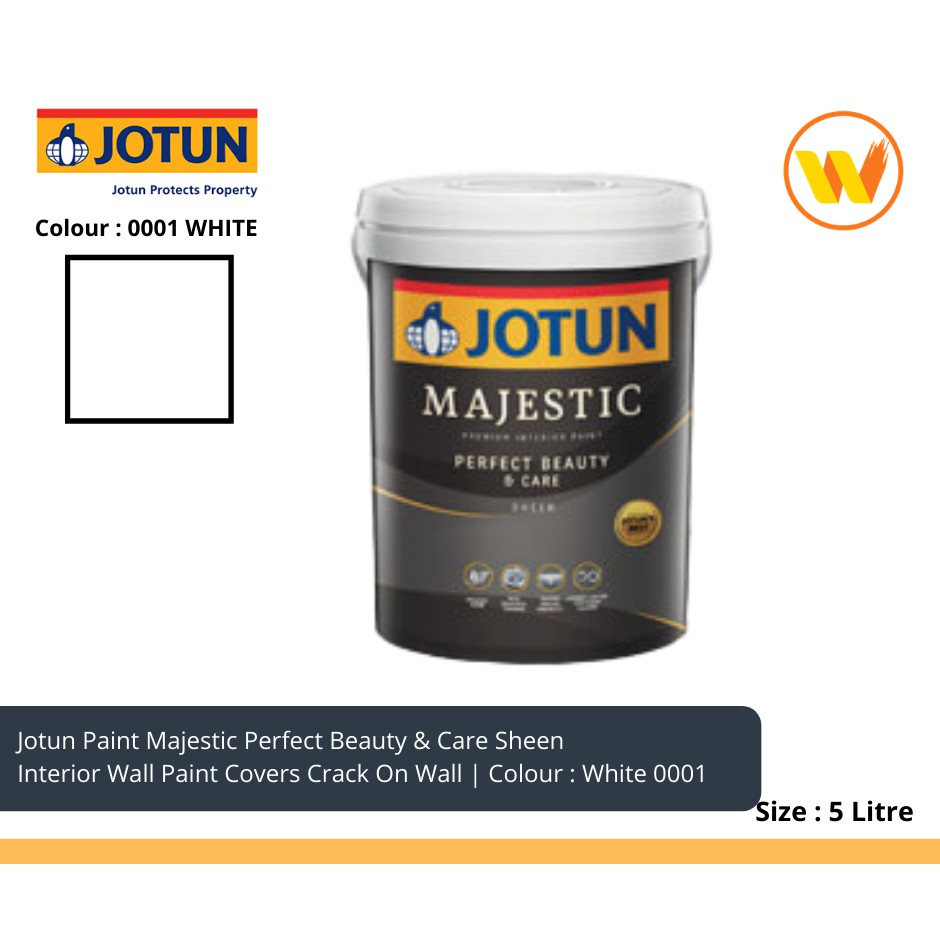 5Litre Jotun Paint  Majestic Perfect Beauty Care 0001 