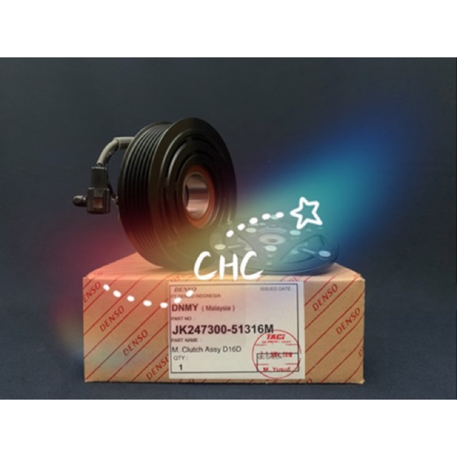 Denso Clutch Toyota Avanza 1.5 2006 Toyota Rush 2007 6PK