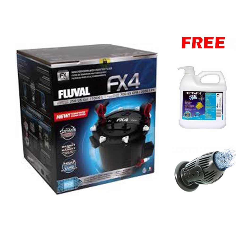 Fluval Fx4 Canister Filter With Free gift Shopee Malaysia