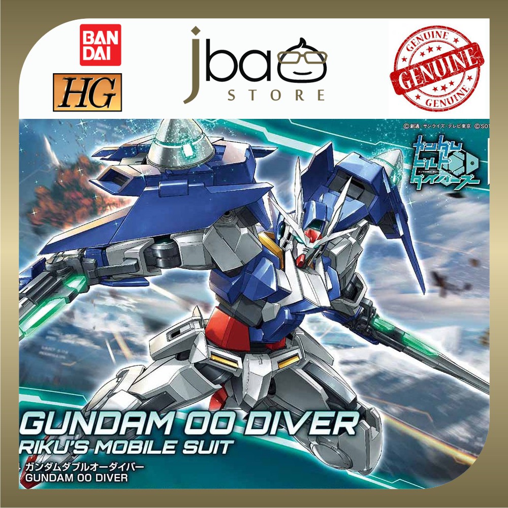 Bandai 1 144 Gundam 00 Diver Hgbd 000 Riku Mikami Build Diver Mid Year Campaign Shopee Malaysia