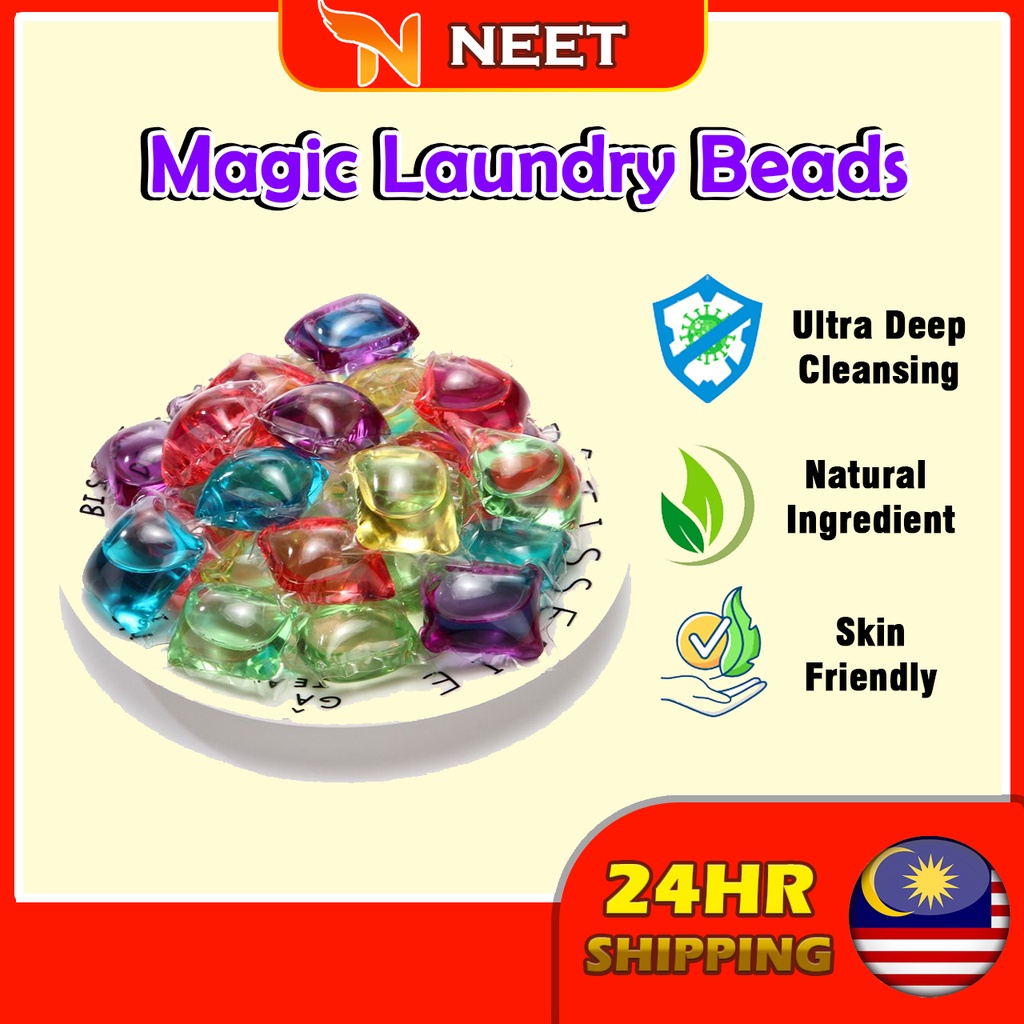 (1PCS) Natural Detergent Beads Detergent Cube Laundry Condensation