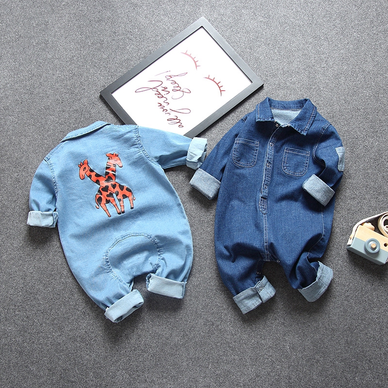 infant jean jumper