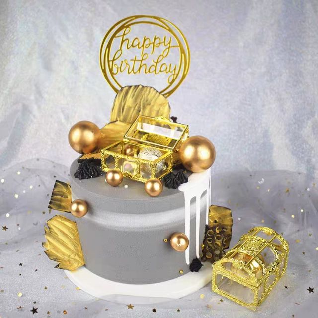 蛋糕宝箱cake Treasure Box 蛋糕钱盒money Box 礼物宝箱mini Gift Box Shopee Malaysia
