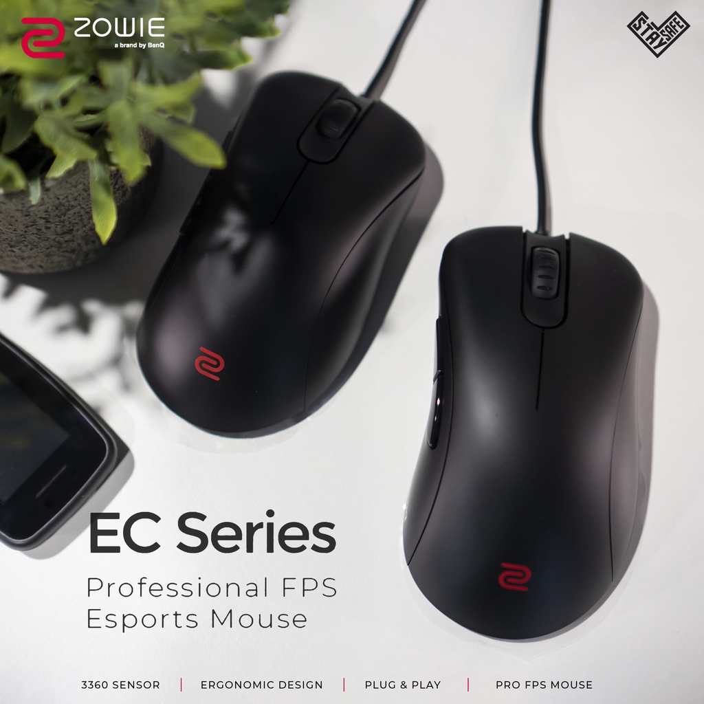 # ZOWIE EC2-B/EC1-B Ergonomic Gaming Mouse for eSports # Large | Medium