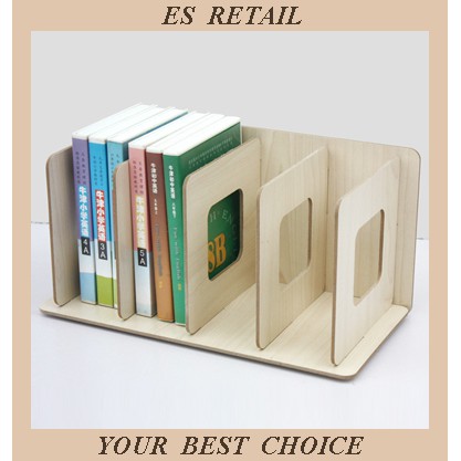 Rak Buku Kayu/Diy Rak Buku/ Wooden Desktop Book Rack / DIY Wooden Table ...