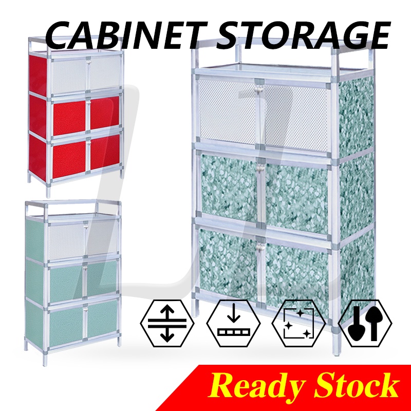 Aluminium Storage With Door Kitchen Storage