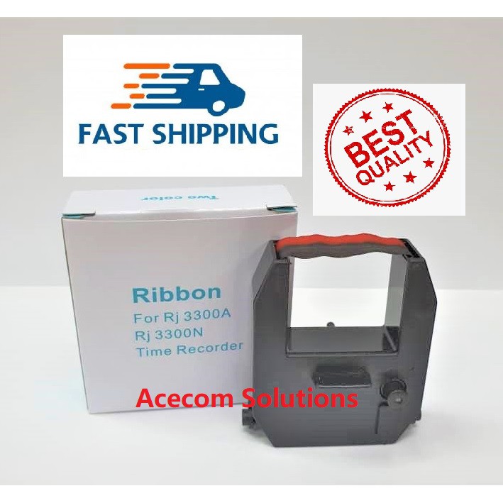 (READY STOCK)RONALD JACK TIME RECORDER PUNCH CARD MACHINE RIBBON