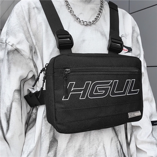 Beg Lelaki Fashion HGUL BAG Tactical Streetwear Style Bag Packs Women ...