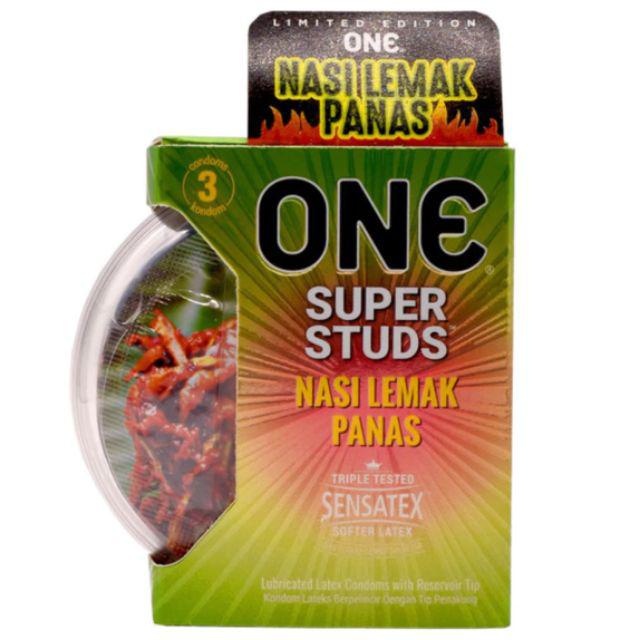 One Condom 3pcs 12pcs 15pcs Durian Nasi Lemak Rendang Dotted Mixed Pleasure Hyperthin Truefit Super Sensitive Indulgence Shopee Malaysia