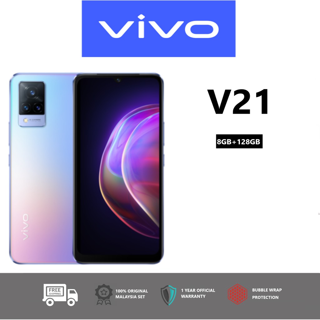 Vivo V21 Smartphone 8gb Ram128gb Rom Dimensity 800u 644amoled 64mp Ois Night Camera 1617