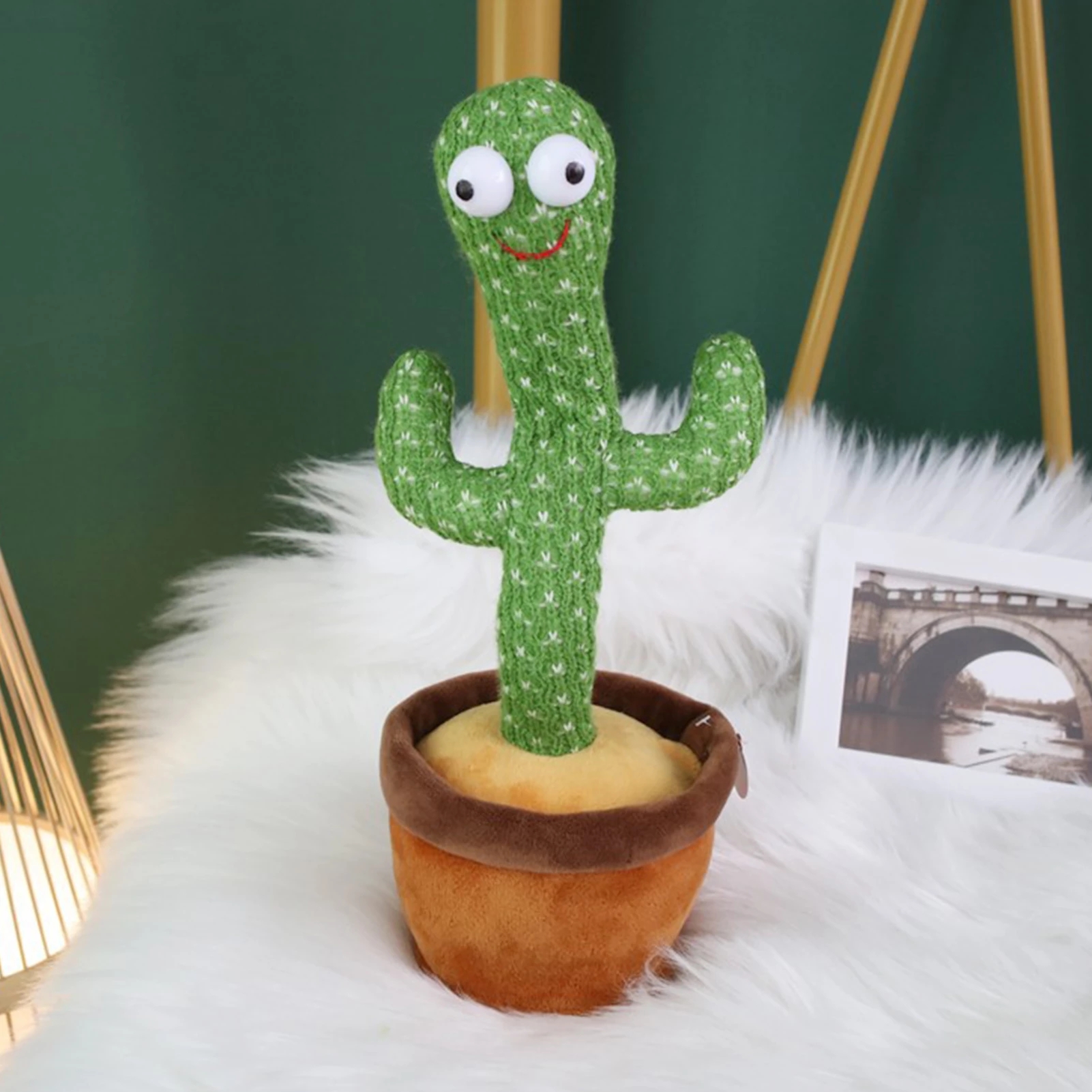 Tiktok Cactus Plush Toy Electronic Shake Dancing Toy with The Song Plush  Early Childhood Education Toy | Shopee Malaysia