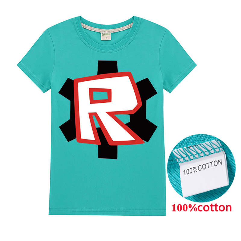 2020 Summer Boys Roblox T Shirt Short Sleeve Children Cartoon Tee Teens Costume Shopee Malaysia - kids boys funny tee eat sleep roblox t shirt summer short sleeve tops gift shirt shopee malaysia